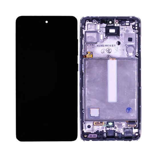 Touch+Display+Frame Samsung Galaxy A52S 5G 2021/A528 Service Pack White Touch+Display+Frame Samsung Galaxy A52S 5G 2021/A528 Service Pack White